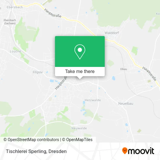 Tischlerei Sperling map