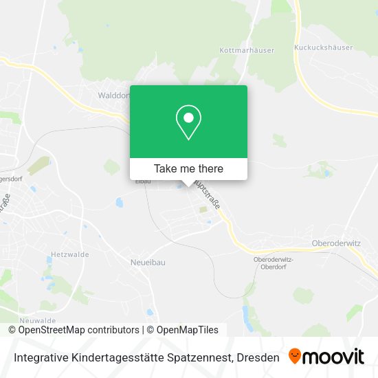 Карта Integrative Kindertagesstätte Spatzennest