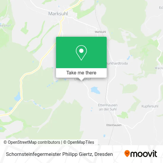 Карта Schornsteinfegermeister Philipp Giertz