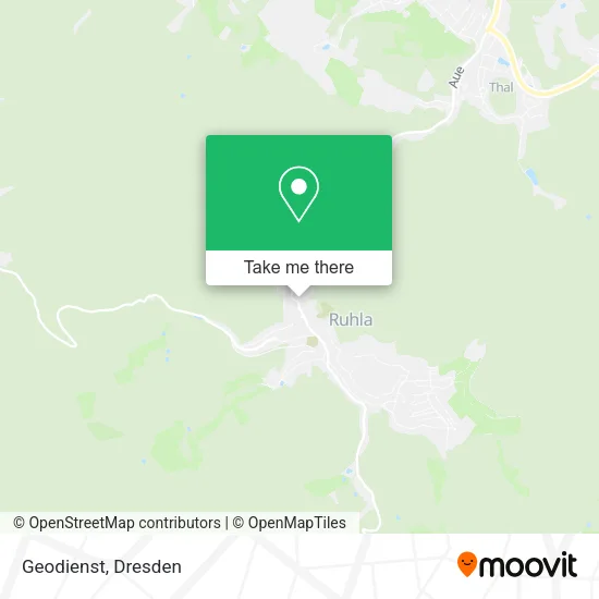 Карта Geodienst