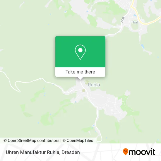 Карта Uhren Manufaktur Ruhla