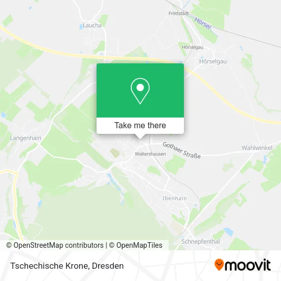 Карта Tschechische Krone