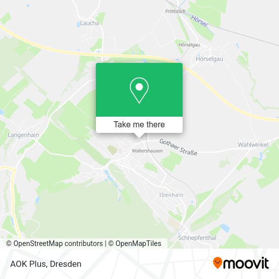 AOK Plus map