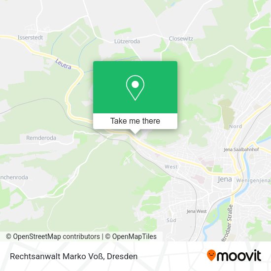 Карта Rechtsanwalt Marko Voß