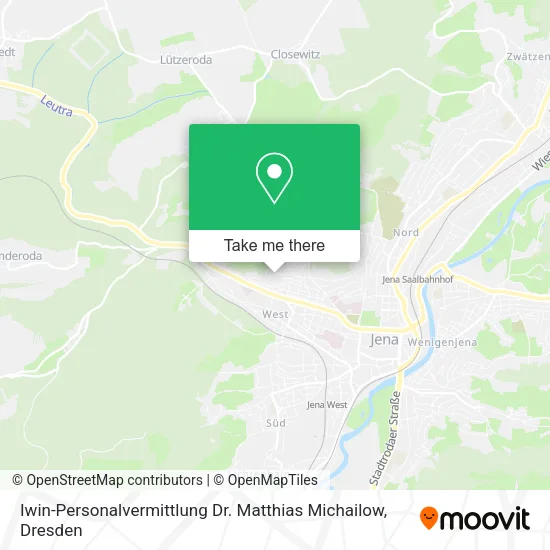 Карта Iwin-Personalvermittlung Dr. Matthias Michailow