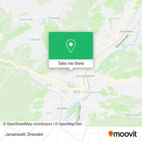 Карта Jenanwalt