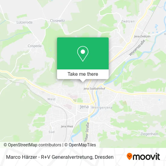 Карта Marco Härzer - R+V Generalvertretung