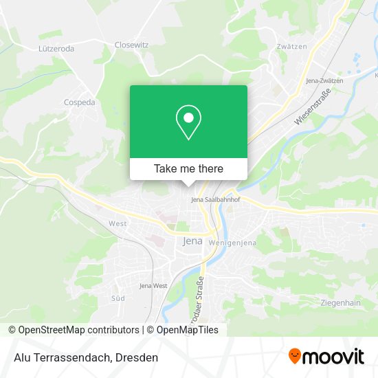 Карта Alu Terrassendach
