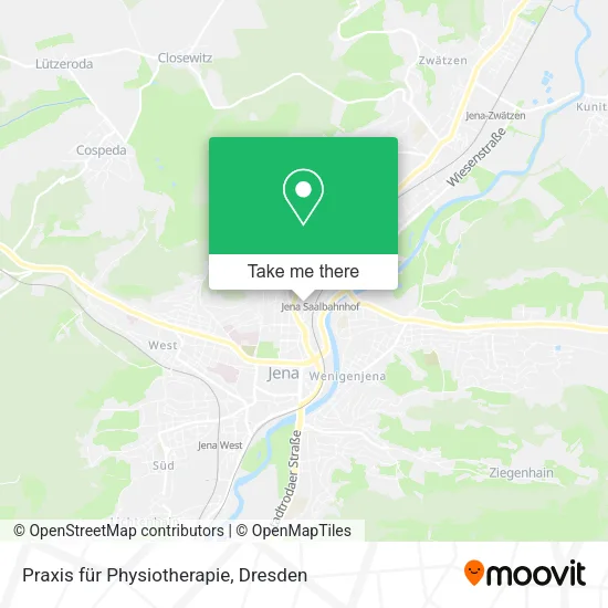 Карта Praxis für Physiotherapie