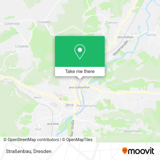 Карта Straßenbau