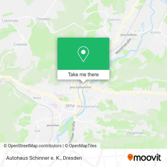 Карта Autohaus Schinner e. K.