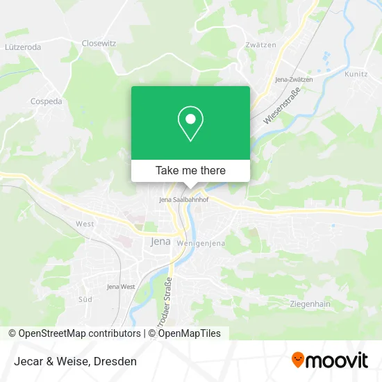 Карта Jecar & Weise