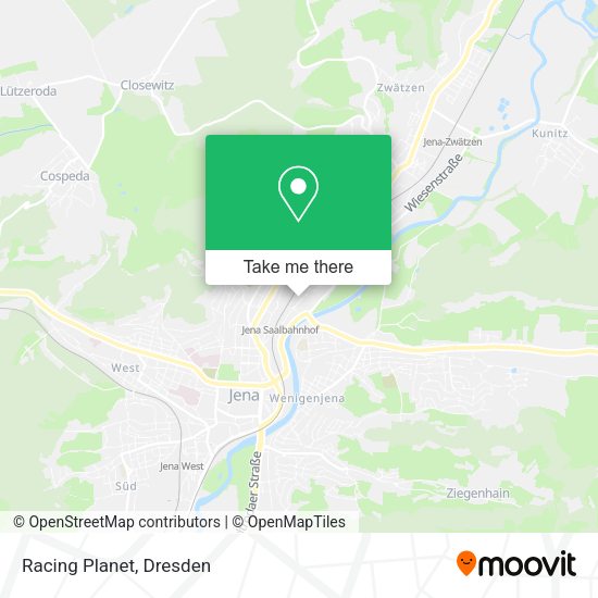 Карта Racing Planet