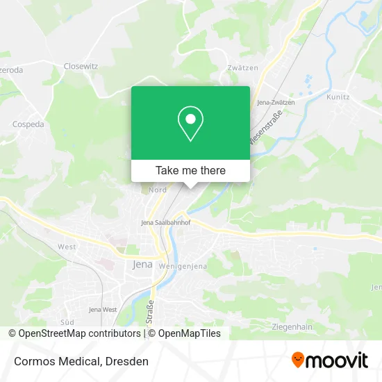 Карта Cormos Medical