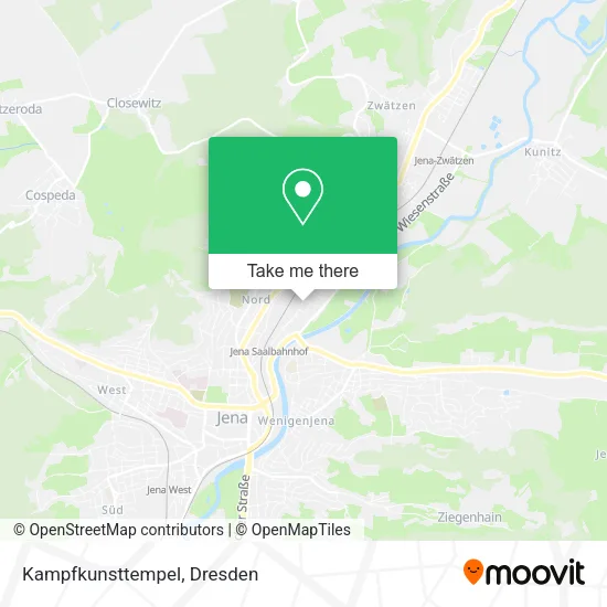 Карта Kampfkunsttempel