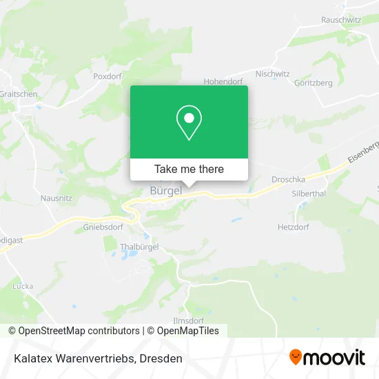 Карта Kalatex Warenvertriebs