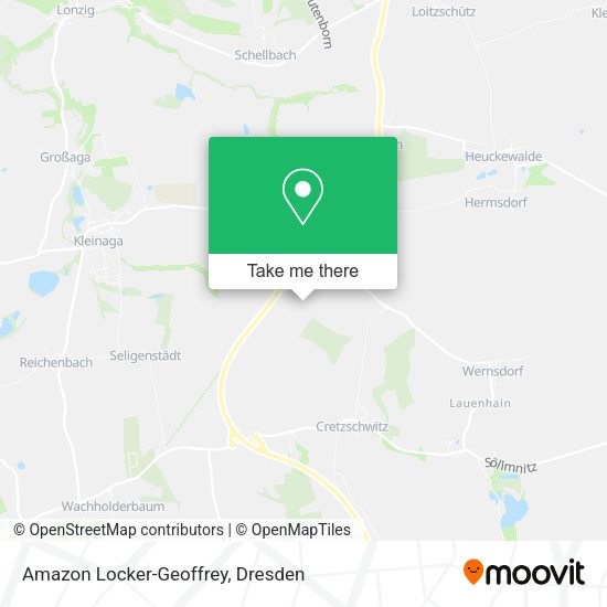 Карта Amazon Locker-Geoffrey
