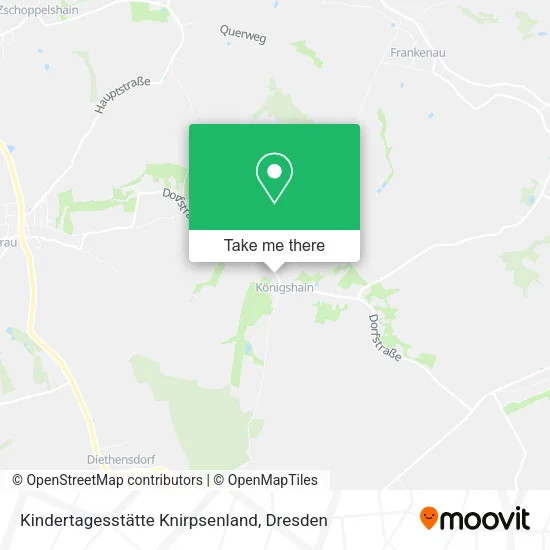 Карта Kindertagesstätte Knirpsenland