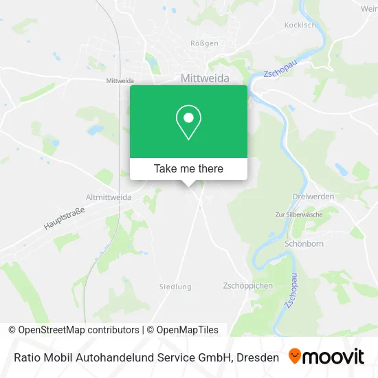 Карта Ratio Mobil Autohandelund Service GmbH