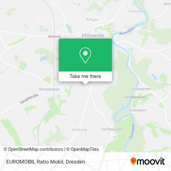 Карта EUROMOBIL Ratio Mobil