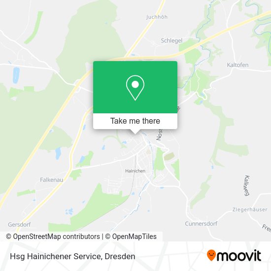 Карта Hsg Hainichener Service