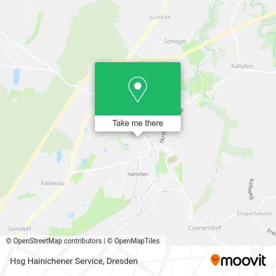 Карта Hsg Hainichener Service