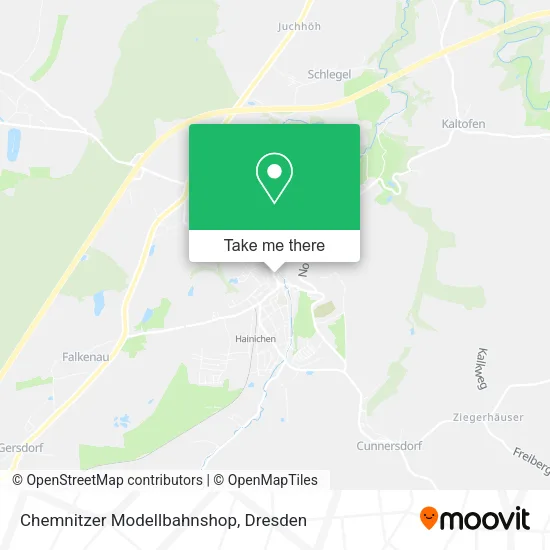 Карта Chemnitzer Modellbahnshop