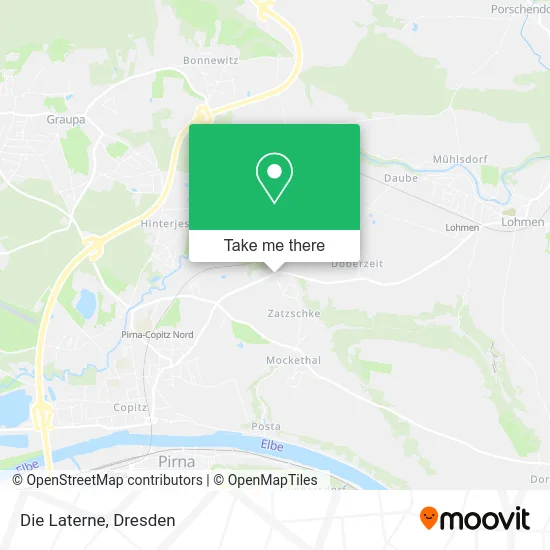 Карта Die Laterne