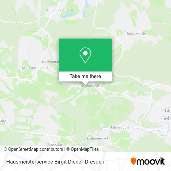 Карта Hausmeisterservice Birgit Dienel