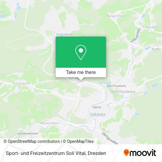 Карта Sport- und Freizeitzentrum Soli Vital