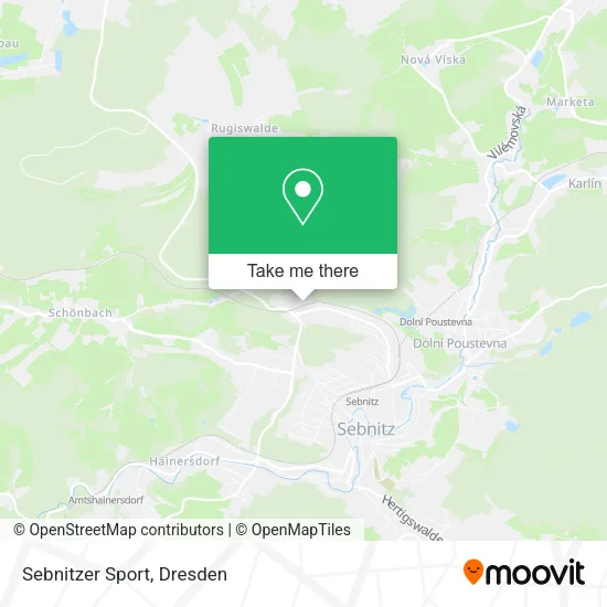 Sebnitzer Sport map