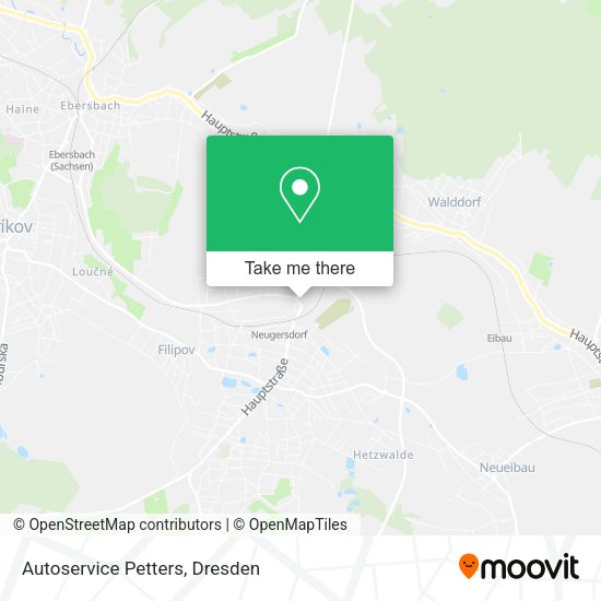 Карта Autoservice Petters
