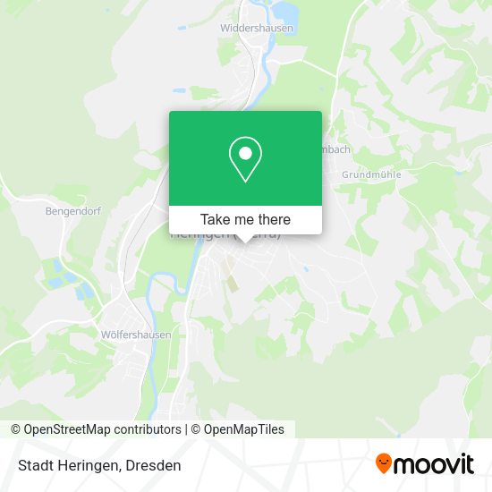 Карта Stadt Heringen