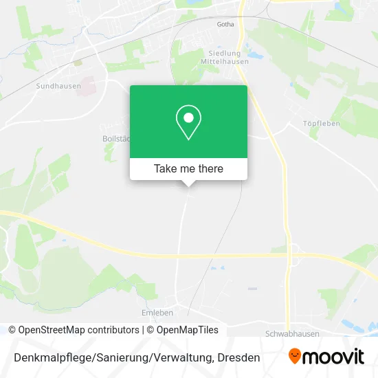 Карта Denkmalpflege / Sanierung / Verwaltung