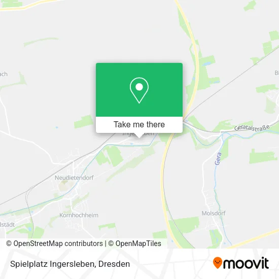 Карта Spielplatz Ingersleben