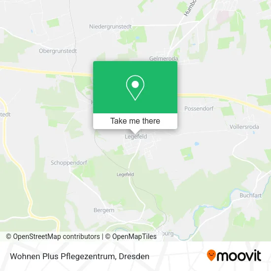 Карта Wohnen Plus Pflegezentrum