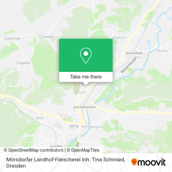 Карта Mörsdorfer Landhof-Fleischerei Inh. Tina Schmied