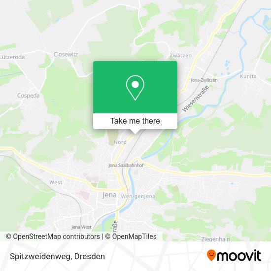 Карта Spitzweidenweg