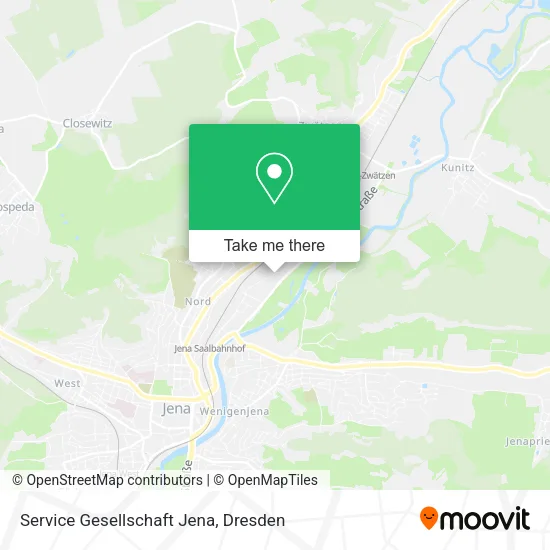 Карта Service Gesellschaft Jena