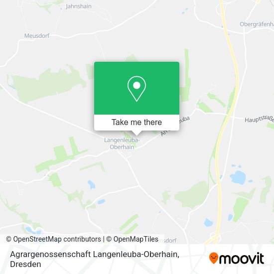 Карта Agrargenossenschaft Langenleuba-Oberhain