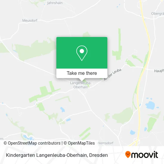 Карта Kindergarten Langenleuba-Oberhain
