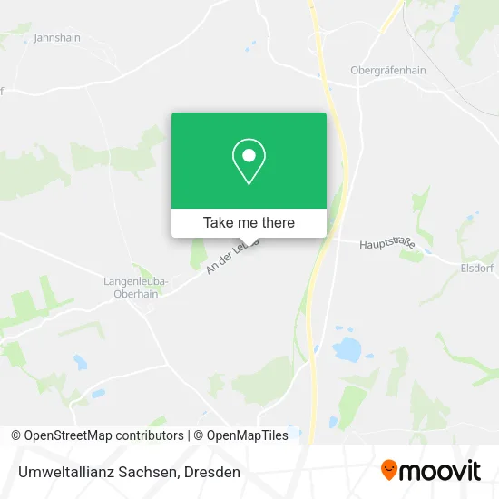 Карта Umweltallianz Sachsen
