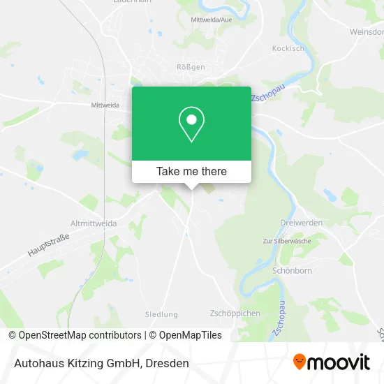 Карта Autohaus Kitzing GmbH