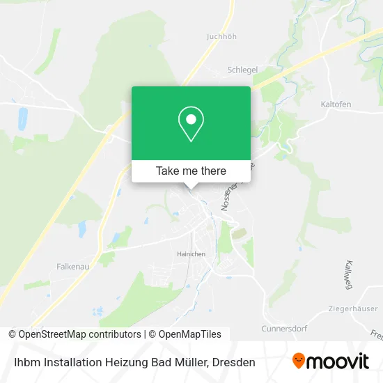 Карта Ihbm Installation Heizung Bad Müller