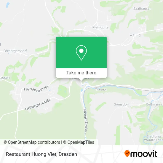 Карта Restaurant Huong Viet