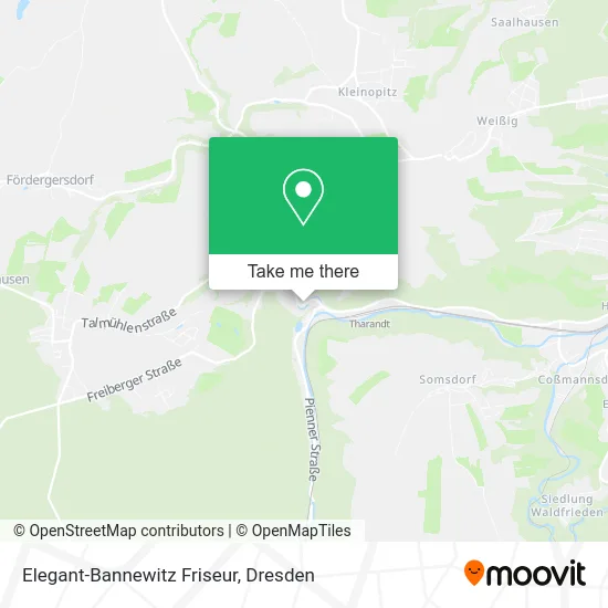 Elegant-Bannewitz Friseur map