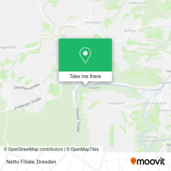 Карта Netto Filiale