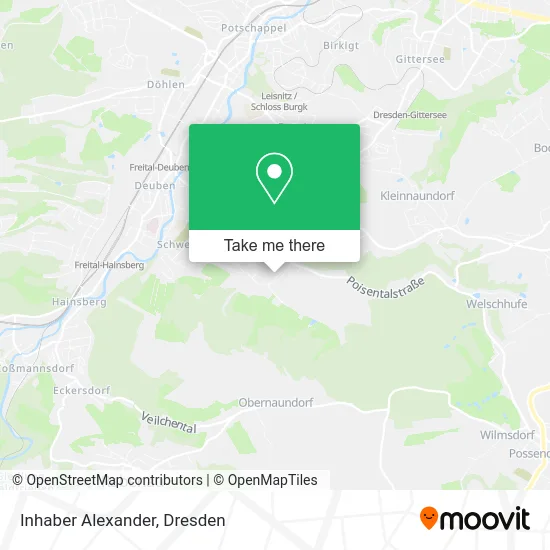 Inhaber Alexander map