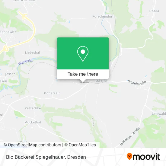 Карта Bio Bäckerei Spiegelhauer