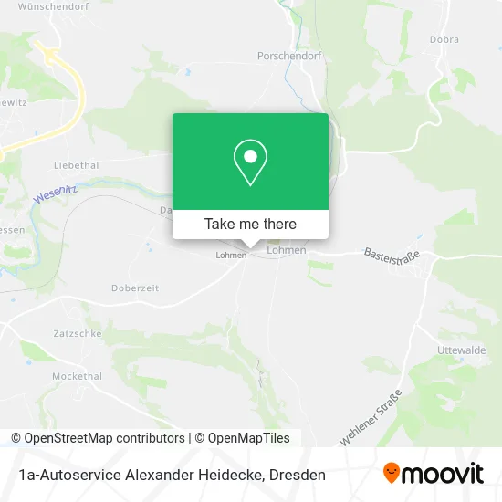 1a-Autoservice Alexander Heidecke map